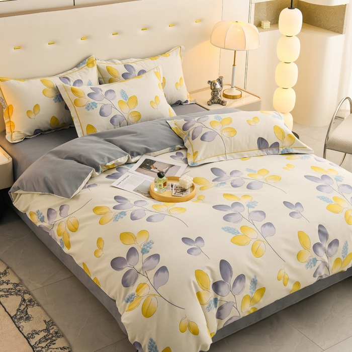 91家纺网 家纺一手货源 找家纺 润淳 2025新直播加厚活性磨毛四件套纯棉三件套 婉莎仙妮 米