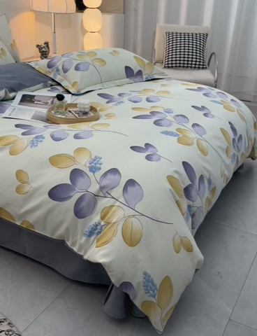 91家纺网 家纺一手货源 找家纺 润淳 2025新直播加厚活性磨毛四件套纯棉三件套 婉莎仙妮 米