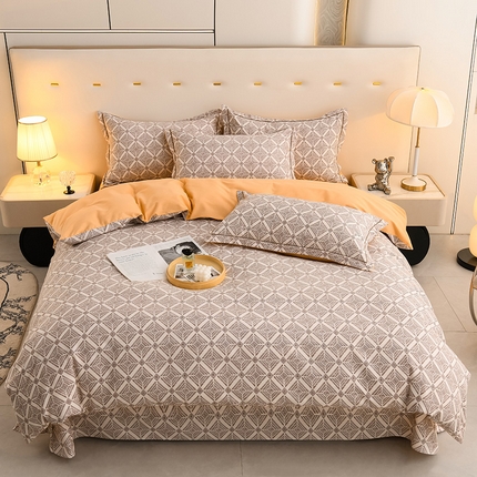 91家纺网 家纺一手货源 找家纺 （总3）润淳 2025新直播加厚活性磨毛四件套纯棉三件套