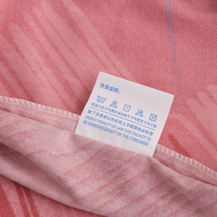 91家纺网 家纺一手货源 找家纺 润淳 2025新直播加厚活性磨毛四件套纯棉三件套 摇曳 粉