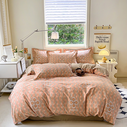 91家纺网 家纺一手货源 找家纺 （总3）润淳 2025新直播加厚活性磨毛四件套纯棉三件套