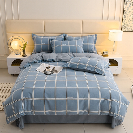 91家纺网 家纺一手货源 找家纺 （总3）润淳 2025新直播加厚活性磨毛四件套纯棉三件套