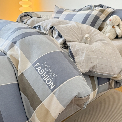 91家纺网 家纺一手货源 找家纺 （总）慕木家纺 2025新款全棉印花四件套