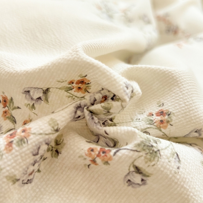 91家纺网 家纺一手货源 找家纺 韩约家纺 2025新款1针织棉皱皱纱床单款夏凉被春秋被冬被四件套 栖息