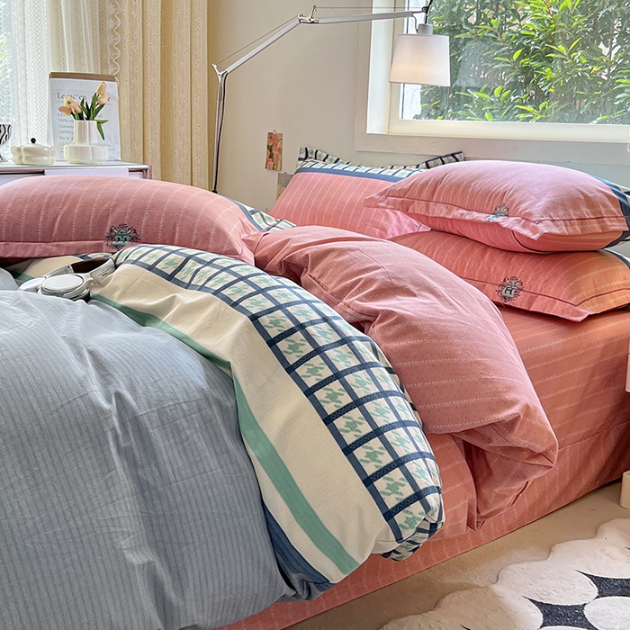 91家纺网 家纺一手货源 找家纺 润淳 2025新直播加厚活性磨毛四件套纯棉三件套 西西里