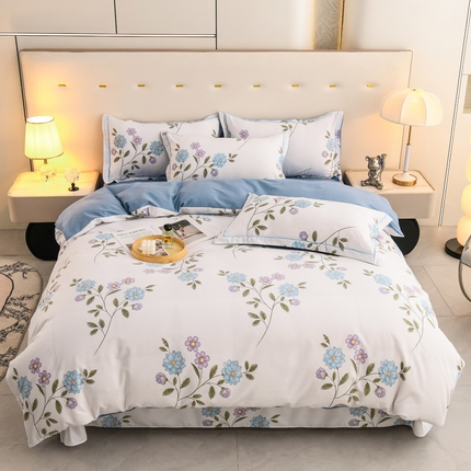 91家纺网 家纺一手货源 找家纺 （总3）润淳 2025新直播加厚活性磨毛四件套纯棉三件套