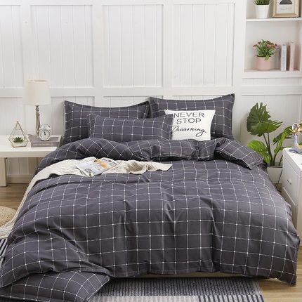 91家纺网 家纺一手货源 找家纺 （总）梦卓家纺 新款直播加厚植物羊绒四件套高克重磨毛跨境四件套 大量现货