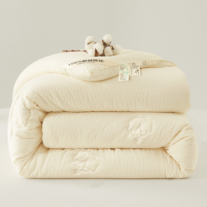 91家纺网 家纺一手货源 找家纺 （总）2024新款A类亲肤舒适提花新疆棉花被子被芯
