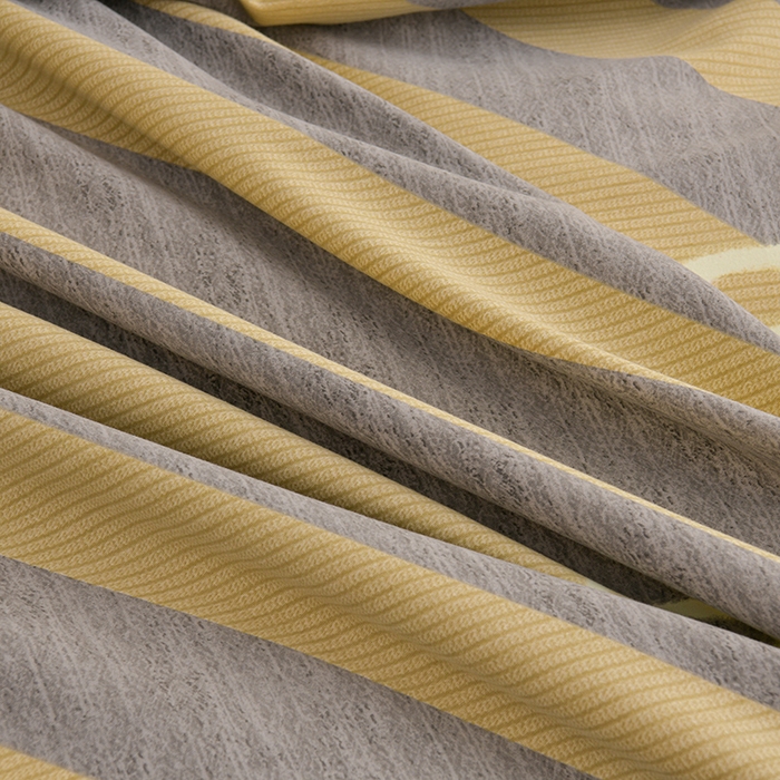 91家纺网 家纺一手货源 找家纺 润淳 2025新直播加厚活性磨毛四件套纯棉三件套 一心一意 灰