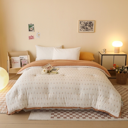 91家纺网 家纺一手货源 找家纺 亿莱鑫 2025新款有氧棉暖芯秋冬被 暖暖被