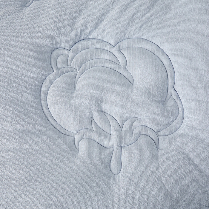 91家纺网 家纺一手货源 找家纺 2024新款A类亲肤舒适提花新疆棉花被子被芯 棉玲蓝