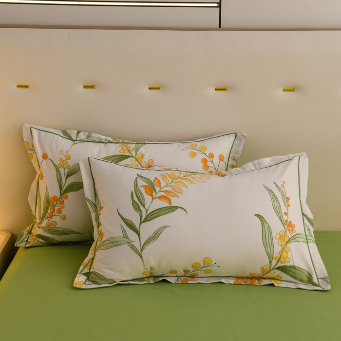 91家纺网 家纺一手货源 找家纺 润淳 2025新直播加厚活性磨毛四件套纯棉三件套 茵曼 绿