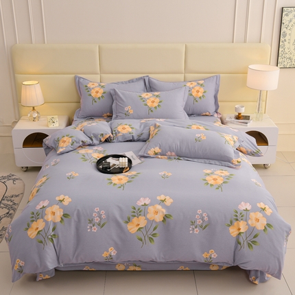 91家纺网 家纺一手货源 找家纺 （总3）润淳 2025新直播加厚活性磨毛四件套纯棉三件套