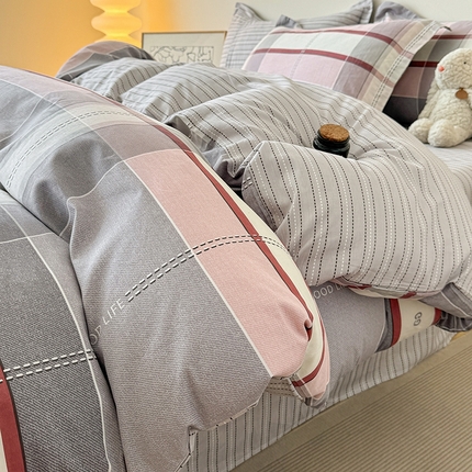 91家纺网 家纺一手货源 找家纺 （总）慕木家纺 2025新款全棉印花四件套