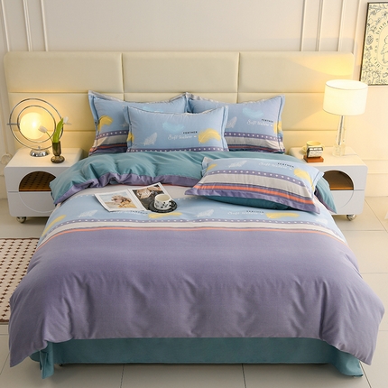 91家纺网 家纺一手货源 找家纺 （总3）润淳 2025新直播加厚活性磨毛四件套纯棉三件套