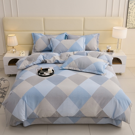 91家纺网 家纺一手货源 找家纺 （总3）润淳 2025新直播加厚活性磨毛四件套纯棉三件套