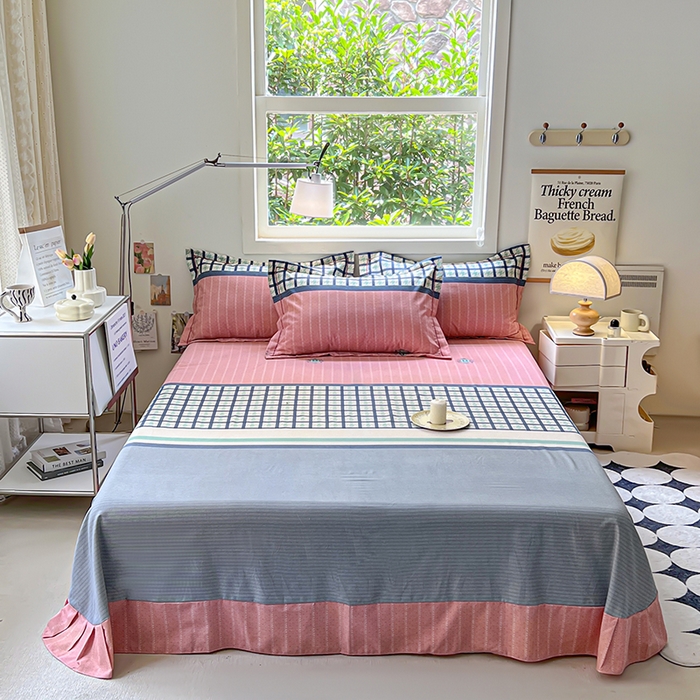 91家纺网 家纺一手货源 找家纺 润淳 2025新直播加厚活性磨毛四件套纯棉三件套 西西里