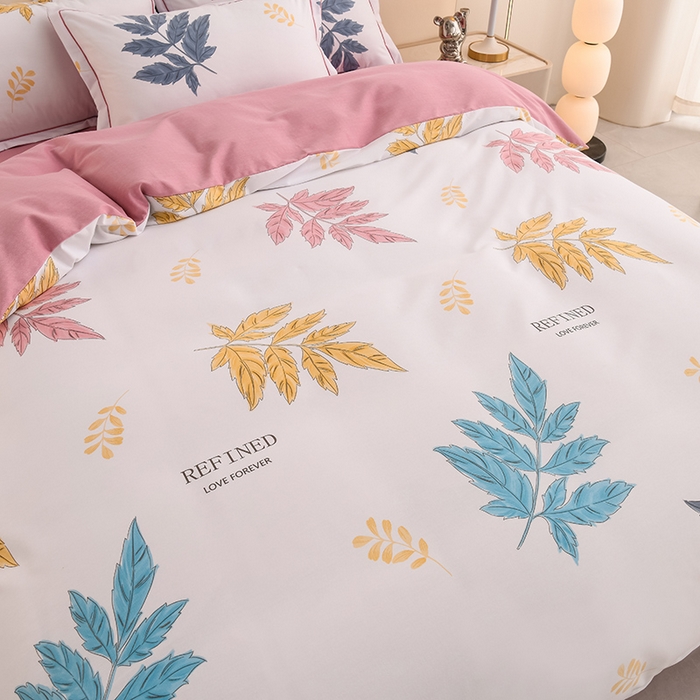 91家纺网 家纺一手货源 找家纺 润淳 2025新直播加厚活性磨毛四件套纯棉三件套 声声蔓 绿