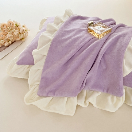 91家纺网 家纺一手货源 找家纺 （总）梦舒羽 2025新款牛奶绒花枕套边单人宿舍法兰绒枕头套珊瑚绒枕芯套