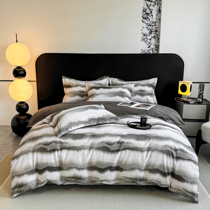 91家纺网 家纺一手货源 找家纺 （总）凌鼎 2025新款100%全棉生态磨毛四件套系列1