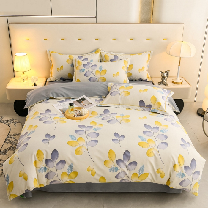 91家纺网 家纺一手货源 找家纺 润淳 2025新直播加厚活性磨毛四件套纯棉三件套 婉莎仙妮 米