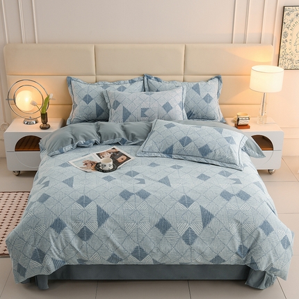 91家纺网 家纺一手货源 找家纺 （总3）润淳 2025新直播加厚活性磨毛四件套纯棉三件套