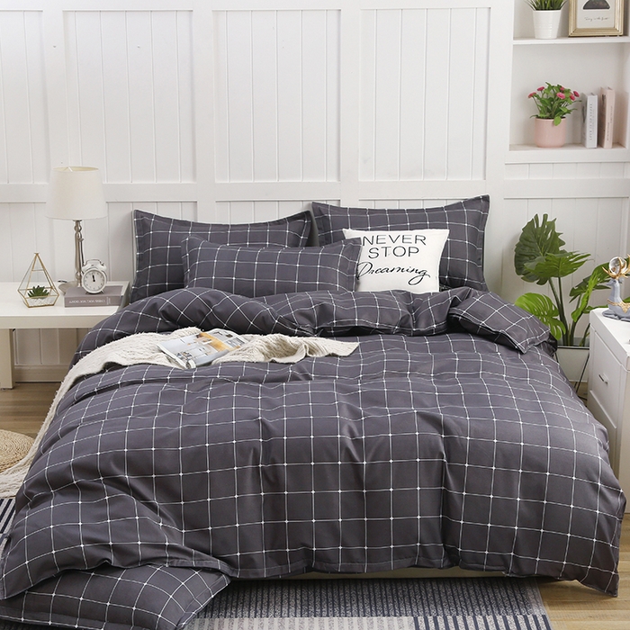 91家纺网 家纺一手货源 找家纺 梦卓家纺 2025新款直播加厚植物羊绒四件套高克重磨毛跨境四件套 大量现货憧憬