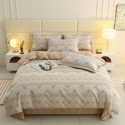 91家纺网 家纺一手货源 找家纺 （总3）润淳 2025新直播加厚活性磨毛四件套纯棉三件套