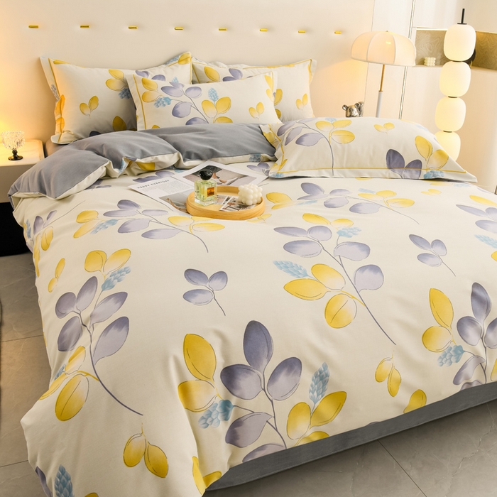 91家纺网 家纺一手货源 找家纺 润淳 2025新直播加厚活性磨毛四件套纯棉三件套 婉莎仙妮 米