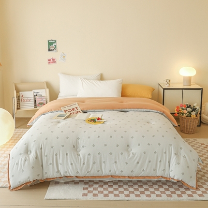 91家纺网 家纺一手货源 找家纺 亿莱鑫 2025新款有氧棉暖芯秋冬被 暖芯熊