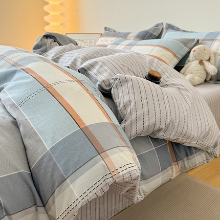 91家纺网 家纺一手货源 找家纺 （总）慕木家纺 2025新款全棉印花四件套