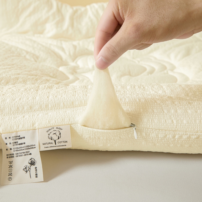 91家纺网 家纺一手货源 找家纺 （总）2024新款A类亲肤舒适提花新疆棉花被子被芯