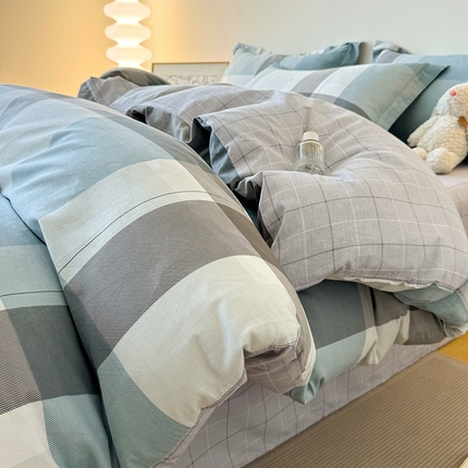 91家纺网 家纺一手货源 找家纺 （总）慕木家纺 2025新款全棉印花四件套