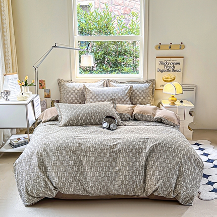 91家纺网 家纺一手货源 找家纺 （总3）润淳 2025新直播加厚活性磨毛四件套纯棉三件套