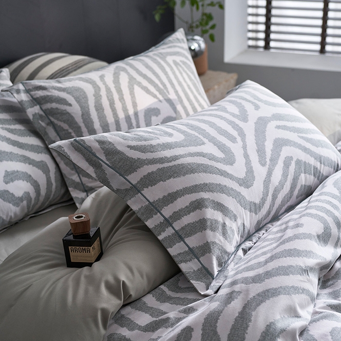 91家纺网 家纺一手货源 找家纺 XIWEN-希文家纺 2024新款全棉印花陶瓷磨毛四件套-第二批 玛德里-绿