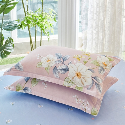 91家纺网 家纺一手货源 找家纺 （总）约素家纺 2025新款全棉印花单枕套