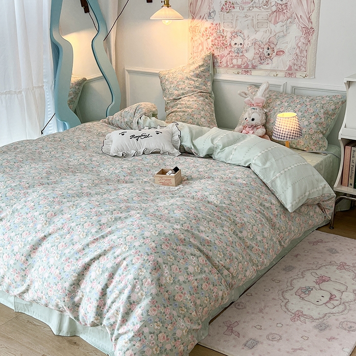 91家纺网 家纺一手货源 找家纺 （总）昔可家纺 2024新款13070全棉四件套系列第二批