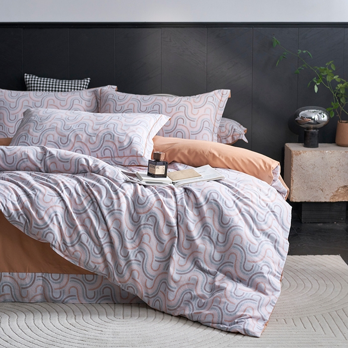 91家纺网 家纺一手货源 找家纺 XIWEN-希文家纺 2024新款全棉印花陶瓷磨毛四件套-第二批 摩菲