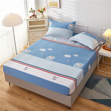 91家纺网 家纺一手货源 找家纺 （总）约素家纺 2025新款12868全棉系列单床笠