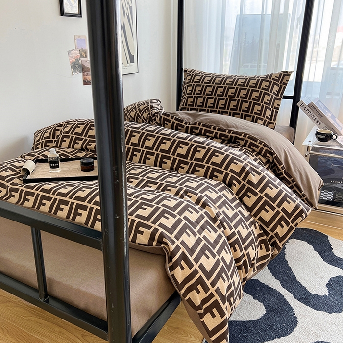 91家纺网 家纺一手货源 找家纺 慕木 2025新款A类印花阳光暖绒棉高克重170克学生宿舍床三件套被芯床垫枕芯上下铺六件套 芬迪格