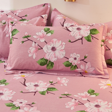 91家纺网 家纺一手货源 找家纺 （总）约素家纺 2025新款全棉印花单枕套