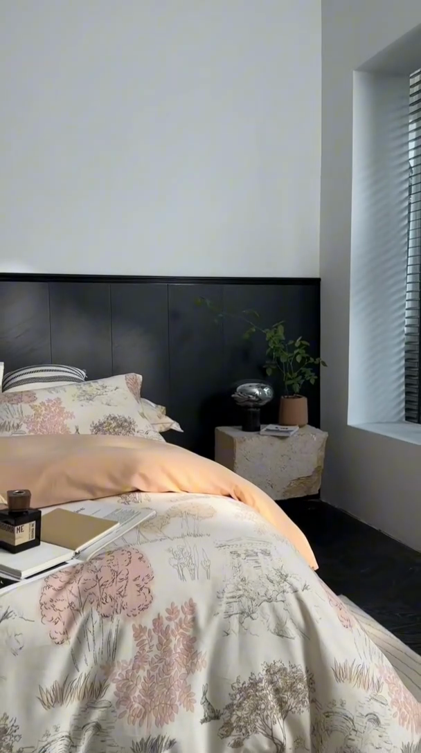 91家纺网 家纺一手货源 找家纺 XIWEN-希文家纺 2024新款全棉印花陶瓷磨毛四件套-第二批 春日山茶