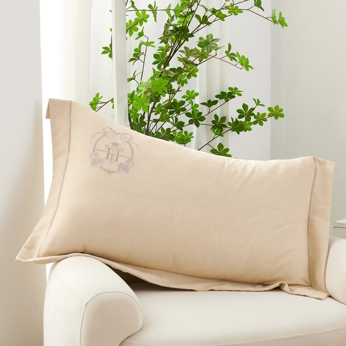 91家纺网 家纺一手货源 找家纺 U品汇 2024新品生态加厚长绒棉纯棉绣花40S全棉磨毛刺绣四件套宽边款 梵诗迪 -香槟金