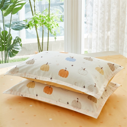 91家纺网 家纺一手货源 找家纺 （总）约素家纺 2025新款全棉印花单枕套