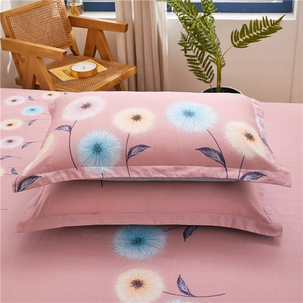 91家纺网 家纺一手货源 找家纺 （总）约素家纺 2025新款全棉印花单枕套