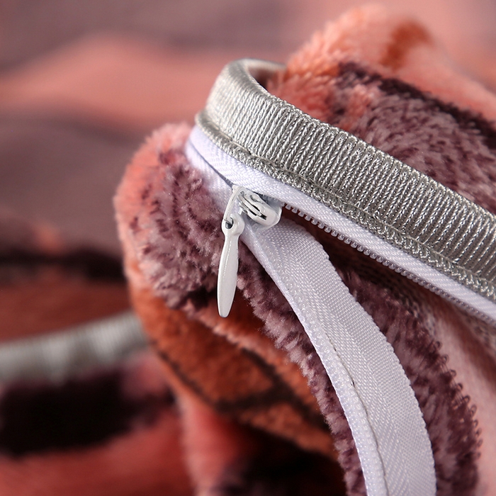 91家纺网 家纺一手货源 找家纺 爱洛 2024新款日产过万爆款印花牛奶绒四件套 雅韵