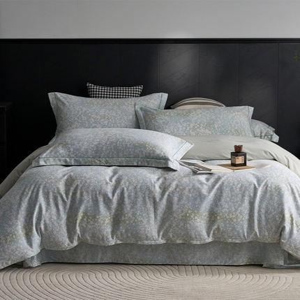 91家纺网 家纺一手货源 找家纺 （总）XIWEN-希文家纺 2024新款全棉印花陶瓷磨毛四件套-第二批