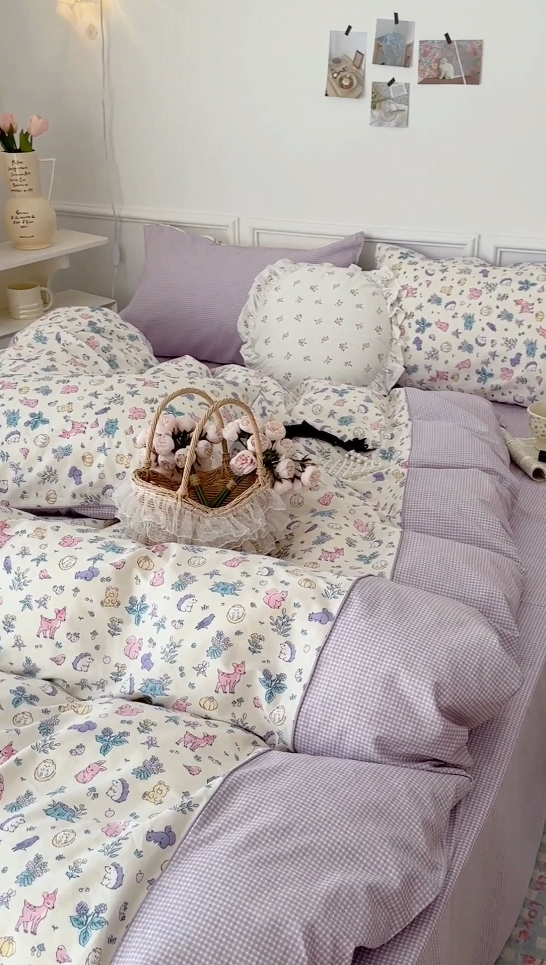 91家纺网 家纺一手货源 找家纺 （总）昔可家纺 2024新款全棉拼接嵌绳款四件套