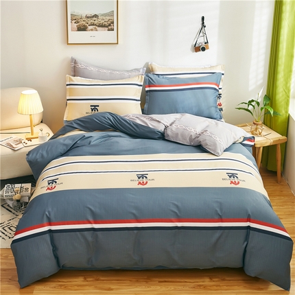 91家纺网 家纺一手货源 找家纺 （总）约素 2025新款12868全棉单被套新花型