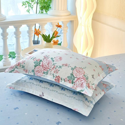 91家纺网 家纺一手货源 找家纺 （总）约素家纺 2025新款全棉印花单枕套